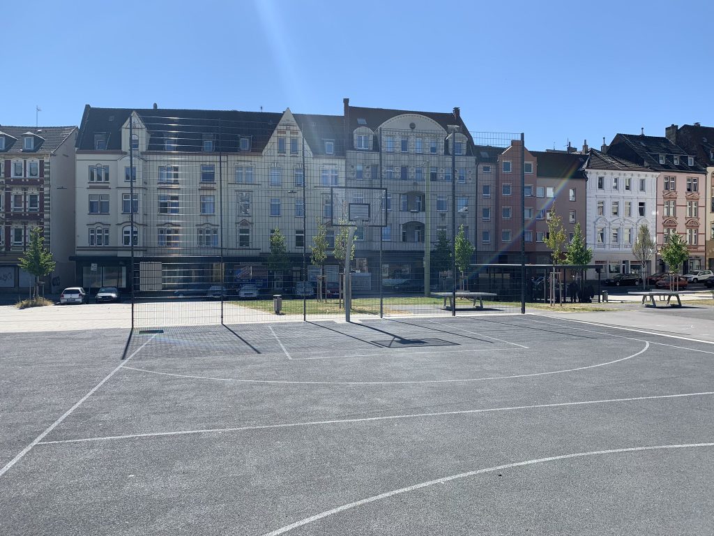 Nachhilfe Wehringhausen, Outdoor Basketballcourt