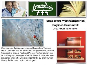 Englisch Grammatik @ Lernzuflucht Hagen